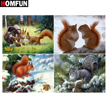 HOMFUN Rhinestone Painting Crystal Decor Diy Diamond Painting "Squirrel winter " 3D Cross Stitch Pattern Diamond Embroidery
HOMFUN Rhinestone Painting Crystal Decor Diy Diamond Painting "Squirrel winter " 3D Cross Stitch Pattern Diamond Embroidery
