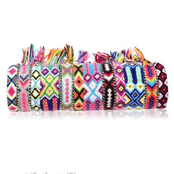 12 Pieces Woven Friendship Bracelets Handmade Bracelets Adjustable Bracelets 094F
12 Pieces Woven Friendship Bracelets Handmade Bracelets Adjustable Bracelets 094F