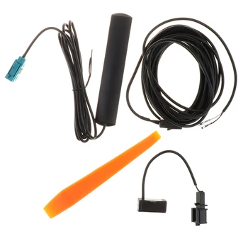 DIY Installation Kit, Bluetooth in-Dash CD/FM Car Stereo Receiver Antenna with Microphone for BMW 5 Series X1 F18 Car
DIY Installation Kit, Bluetooth in-Dash CD/FM Car Stereo Receiver Antenna with Microphone for BMW 5 Series X1 F18 Car