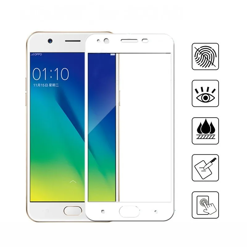 5D Curved Edge Full Covered For OPPO A57 Tempered Glass Screen Protector For OPPO A59 Screen Protective Glass
5D Curved Edge Full Covered For OPPO A57 Tempered Glass Screen Protector For OPPO A59 Screen Protective Glass