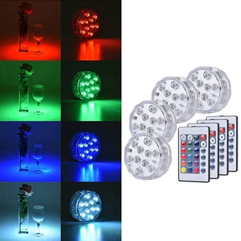 RGB Submersible Light with Magnet 10 LED Underwater Night Light Swimming Pool Light for Outdoor Vase Fish Tank Pond Freeshipping
RGB Submersible Light with Magnet 10 LED Underwater Night Light Swimming Pool Light for Outdoor Vase Fish Tank Pond Freeshipping