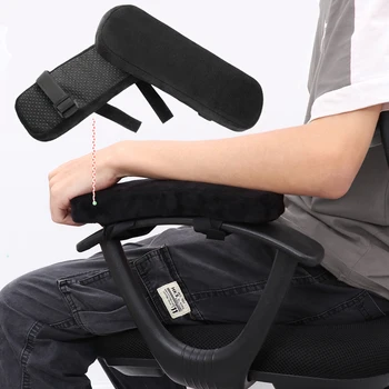 2pcs Memory Foam Armrest Pad Chair Armrest Pads Ultra-Soft Elbow Pillow Support With Strap Arm Rest Cover Pad Support Holder
2pcs Memory Foam Armrest Pad Chair Armrest Pads Ultra-Soft Elbow Pillow Support With Strap Arm Rest Cover Pad Support Holder