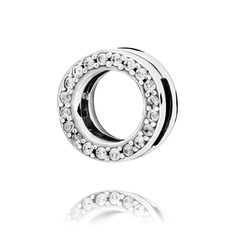 2019 New 100% 925 Sterling Silver Beads Reflexion Circle of Pavé Clip Charm fit Original European Bracelets Women DIY Jewelry
2019 New 100% 925 Sterling Silver Beads Reflexion Circle of Pavé Clip Charm fit Original European Bracelets Women DIY Jewelry