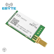 AX5243 UART Wireless Module EBYTE Narrow-band Transmission 5km Long Range Rf Transmitter Receiver 500mW Iot Module E31-230T27D
AX5243 UART Wireless Module EBYTE Narrow-band Transmission 5km Long Range Rf Transmitter Receiver 500mW Iot Module E31-230T27D