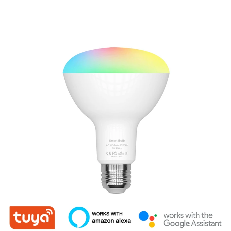 Smart Wifi Led Light Bulb Lamp 9W 700lm RGB 2700K 6500K Wireless Remote Control Works With Alexa Google Home
Smart Wifi Led Light Bulb Lamp 9W 700lm RGB 2700K 6500K Wireless Remote Control Works With Alexa Google Home