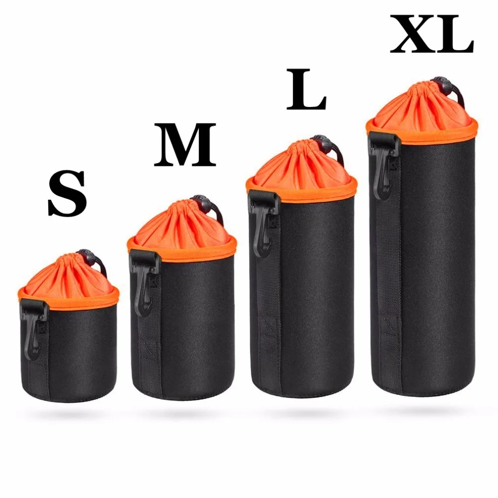 2018 Newest Black Photo Protective Soft Neoprene DSLR Camera Lens Pouch Protector Bag Soft Short Fluff Case Bags S, M, L, XL 
2018 Newest Black Photo Protective Soft Neoprene DSLR Camera Lens Pouch Protector Bag Soft Short Fluff Case Bags S, M, L, XL