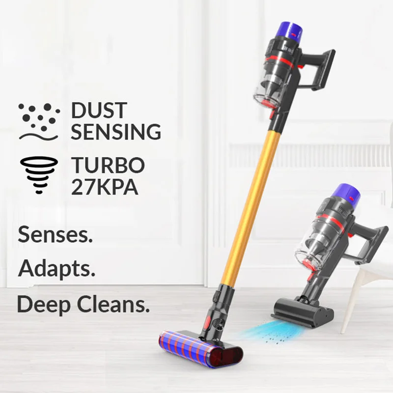 27KPa Handheld Vacuum Cleaner Wireless Charging Smart Vacuum Cleaner 5 Speeds High Power Strong Suction Home Floor Dust Mites
27KPa Handheld Vacuum Cleaner Wireless Charging Smart Vacuum Cleaner 5 Speeds High Power Strong Suction Home Floor Dust Mites