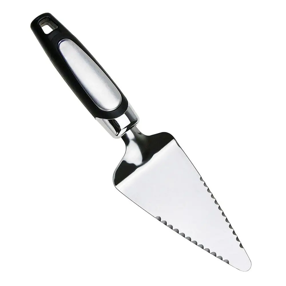 Stainless Steel Serrated Edge Cake Server Blade Cutter Pie Pizza Server Cake Cutter Shovel Kitchen Baking Pastry Spatulas
Stainless Steel Serrated Edge Cake Server Blade Cutter Pie Pizza Server Cake Cutter Shovel Kitchen Baking Pastry Spatulas
