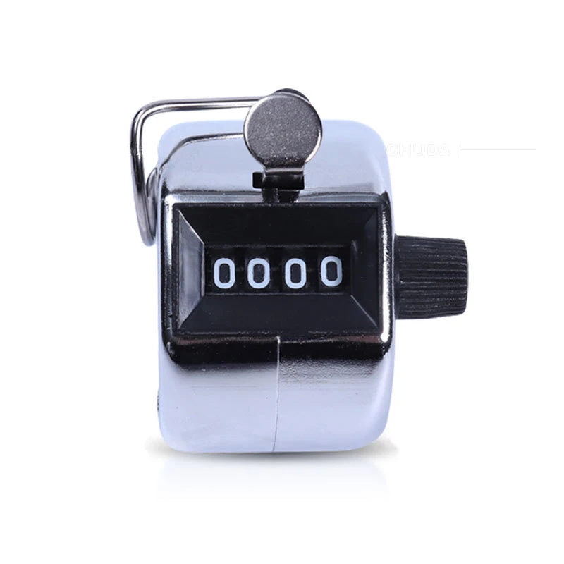 New 4 Digit Palm Counters Counter Hand Clicker Finger Mechanical Manual Counting Golf Clicker Mechanical Training Timer Counter
New 4 Digit Palm Counters Counter Hand Clicker Finger Mechanical Manual Counting Golf Clicker Mechanical Training Timer Counter