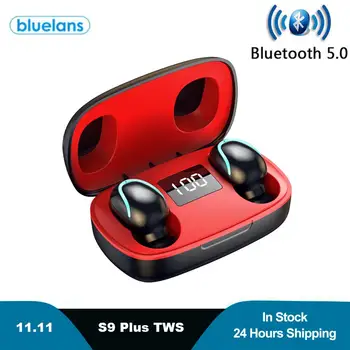 S9 TWS Touch Control Mini Waterproof Sport Bluetooth 5.0 Wireless Earphone HiFi Earbuds with LED Digital Display Charging Box
S9 TWS Touch Control Mini Waterproof Sport Bluetooth 5.0 Wireless Earphone HiFi Earbuds with LED Digital Display Charging Box