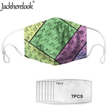 Jackherelook Outdoor Unisex Periodic Table of Elements Design Maskes with 7PM2.5 Filters Soft Washable Creative Face Masks
Jackherelook Outdoor Unisex Periodic Table of Elements Design Maskes with 7PM2.5 Filters Soft Washable Creative Face Masks