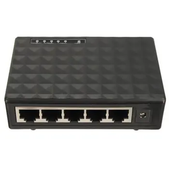 Practical Durable Mini Ethernet Network Desktop Switch 5 Port 10/100Mbps Lan Fast Internet Hub us plug
Practical Durable Mini Ethernet Network Desktop Switch 5 Port 10/100Mbps Lan Fast Internet Hub us plug