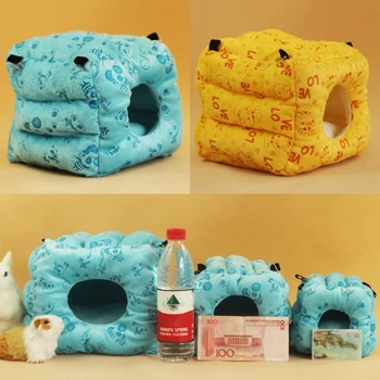 Soft Fluffy Plush Hanging Hamster Hammock Nest Swing Pet Cage Bed with Metal Buckle for Rat Squirrel Hedgehog Chinchilla
Soft Fluffy Plush Hanging Hamster Hammock Nest Swing Pet Cage Bed with Metal Buckle for Rat Squirrel Hedgehog Chinchilla