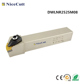 DWLNR2525M08 DWLNL2525M08 Lathe tools External Turning Tool Holder DWLNR for WNMG080408 insert Lathe Tool Holder Freeshipping