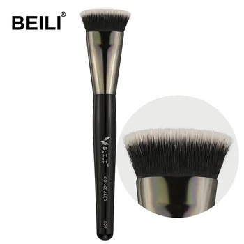 BEILI 1 piece Black Make up Brush Synthetic hair Concealer Foundation Face Contour Single Makeup Brushes
BEILI 1 piece Black Make up Brush Synthetic hair Concealer Foundation Face Contour Single Makeup Brushes
