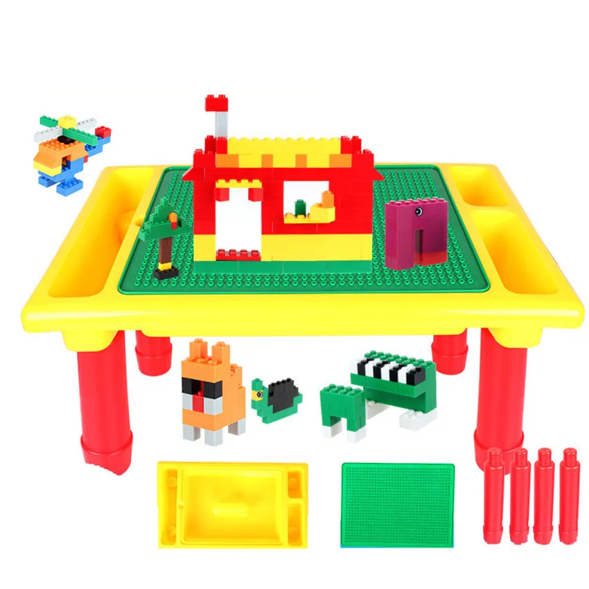 500Pc Creative Blocks Desk Bricks Baseplate Classic Block Desk With Base plate Educational Toy compatible with Legoing Duplo
500Pc Creative Blocks Desk Bricks Baseplate Classic Block Desk With Base plate Educational Toy compatible with Legoing Duplo