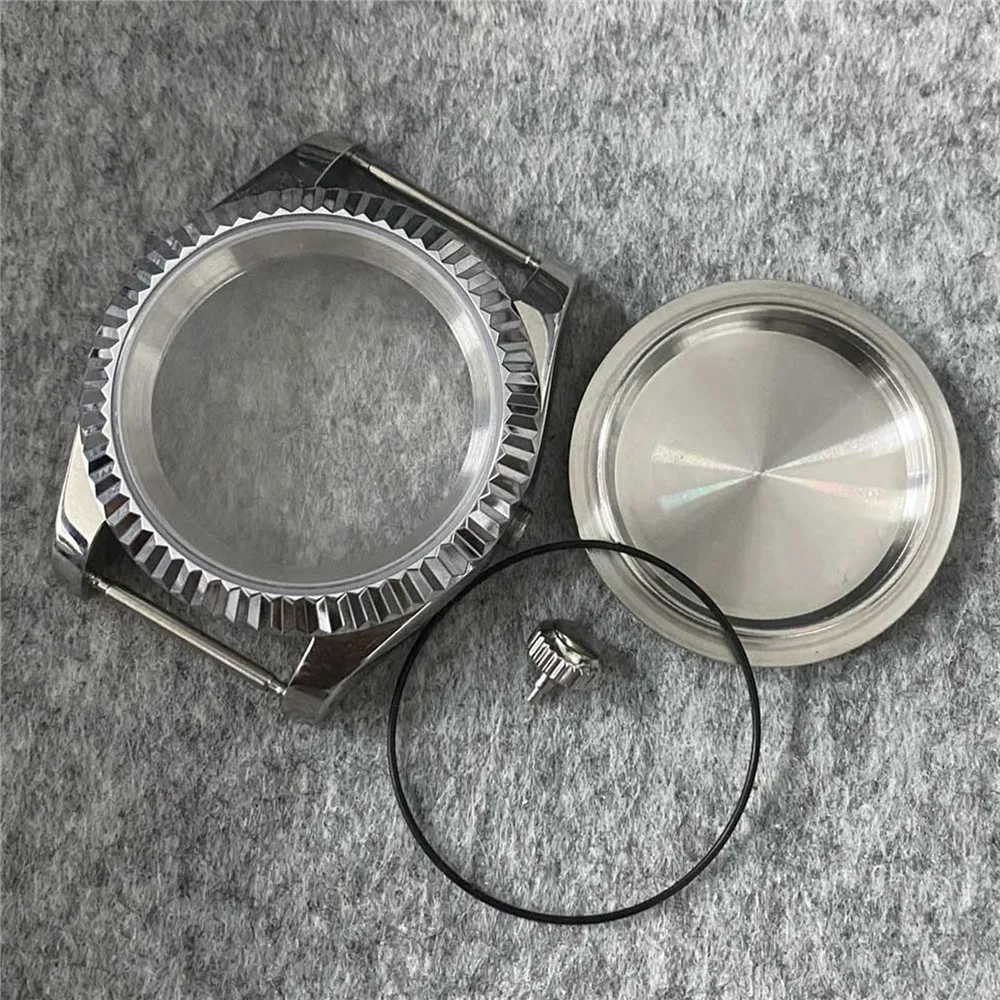 39mm Watch Case 5ATM Oyster Shell Magnifier Sapphire Glass For NH35/ NH36 Movement DIY Datajust Watch Parts
39mm Watch Case 5ATM Oyster Shell Magnifier Sapphire Glass For NH35/ NH36 Movement DIY Datajust Watch Parts