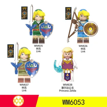 4pcs/set Children Gifts Link Princess Zelda Action Figure Toys Assembly Model Building Blocks Educational Toy WM6053#
4pcs/set Children Gifts Link Princess Zelda Action Figure Toys Assembly Model Building Blocks Educational Toy WM6053#