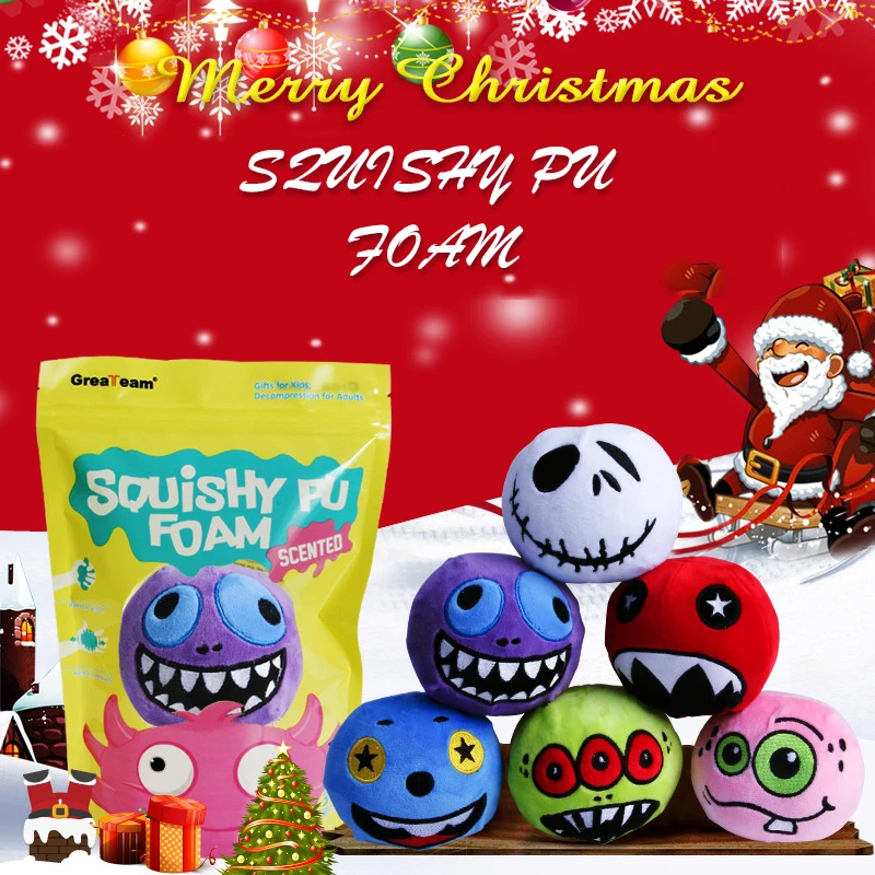 Halloween Plush Squeeze Slow Rising Foamed Stuffed Animal Squeeze Toy Strap Scented Relieve Stress Ball Soft Sticky Funny Gift 
Halloween Plush Squeeze Slow Rising Foamed Stuffed Animal Squeeze Toy Strap Scented Relieve Stress Ball Soft Sticky Funny Gift