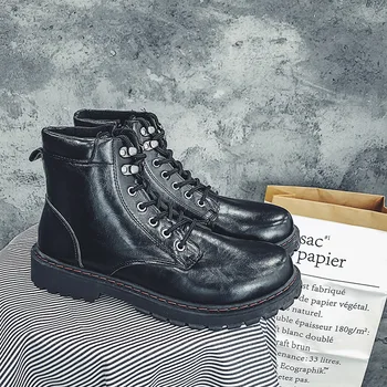 Classic Brand Men's Boots Italy Handmade Men Ankle Boots Outdoor Waterproof Male Basic Work Shoes Autumn Lace-UP Man Moccasins
Classic Brand Men's Boots Italy Handmade Men Ankle Boots Outdoor Waterproof Male Basic Work Shoes Autumn Lace-UP Man Moccasins