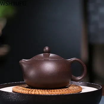 200ML yixing tea pot purple clay Shih Tzu Teapot ore beauty chinese kettle suit puer black tea High-end gifts WSHYUFEI 
200ML yixing tea pot purple clay Shih Tzu Teapot ore beauty chinese kettle suit puer black tea High-end gifts WSHYUFEI