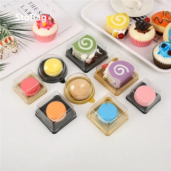 StoBag 50pcs Egg Yolk Crisp Plastic Blister Packaging Box Single Round Snow Meiniang Ice Skin Moon Cake Packaging Cale Bottom
StoBag 50pcs Egg Yolk Crisp Plastic Blister Packaging Box Single Round Snow Meiniang Ice Skin Moon Cake Packaging Cale Bottom