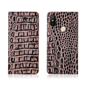 Crocodile pattern genuine leather magnetic phone case card slot holder for Xiaomi Redmi 6 Pro/Redmi 6/Redmi 6a flip case funda
Crocodile pattern genuine leather magnetic phone case card slot holder for Xiaomi Redmi 6 Pro/Redmi 6/Redmi 6a flip case funda