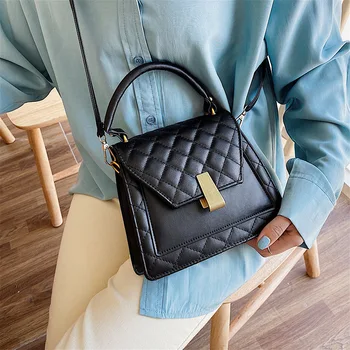 Women's 2020 Spring New Model High-End Elegant Rhombic Handbag Chic All-match One-Shoulder Messenger Square Sling Bag
Women's 2020 Spring New Model High-End Elegant Rhombic Handbag Chic All-match One-Shoulder Messenger Square Sling Bag