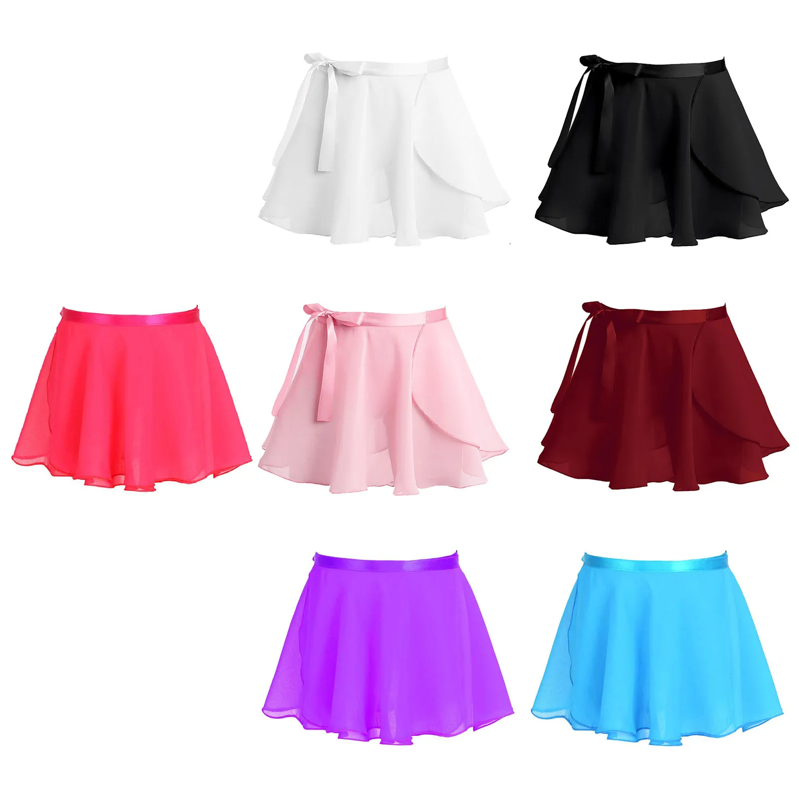 Kids Girls Ballet Skirt Basic Classic Chiffon Pull-On Wrap Skirt With Waist Tie Ballerina Gymnastics Leotard Skirts Dance Skirt
Kids Girls Ballet Skirt Basic Classic Chiffon Pull-On Wrap Skirt With Waist Tie Ballerina Gymnastics Leotard Skirts Dance Skirt