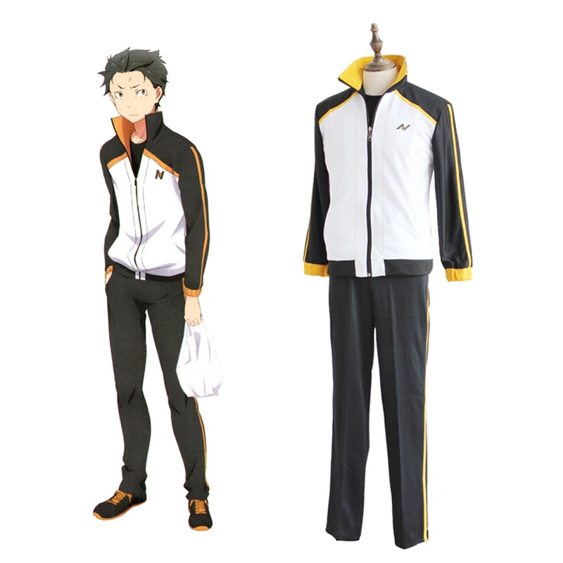 Re: Life in a Different World from Zero Kara Hajimeru Isekai Seikatsu Cosplay Natsuki Subaru Costume Uniform Halloween Party Set
Re: Life in a Different World from Zero Kara Hajimeru Isekai Seikatsu Cosplay Natsuki Subaru Costume Uniform Halloween Party Set