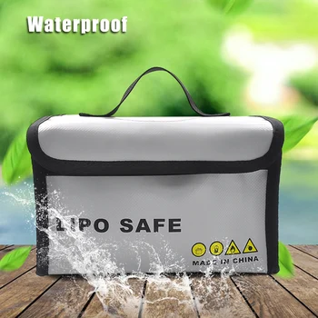 Lipo Safe Bag Fireproof Explosionproof Waterproof Large Capacity Battery Storage Bag for Li-Battery Storage and Charging JHP
Lipo Safe Bag Fireproof Explosionproof Waterproof Large Capacity Battery Storage Bag for Li-Battery Storage and Charging JHP