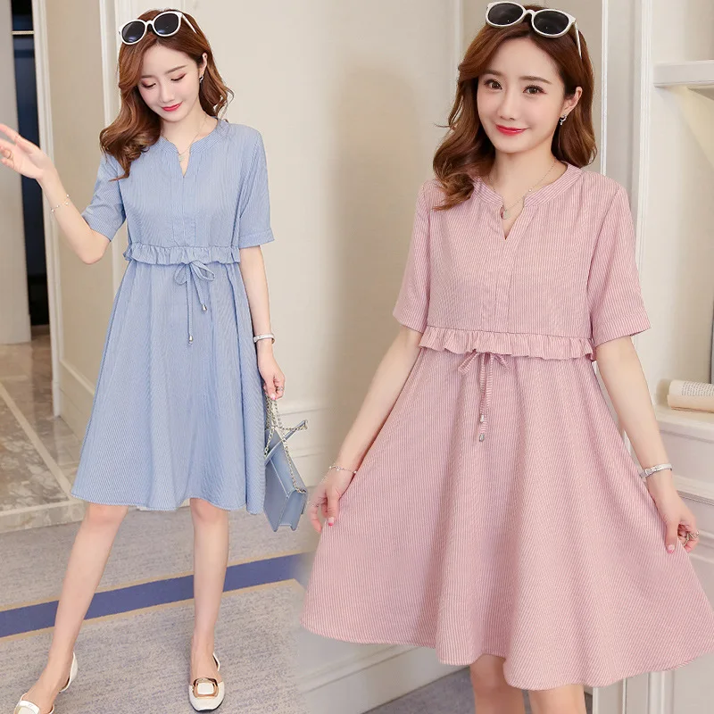 2019 New Style Maternity Clothes Summer Wear Loose-Fit Slimming Chiffon Doll Skirt A- Line Mid-length Summer
2019 New Style Maternity Clothes Summer Wear Loose-Fit Slimming Chiffon Doll Skirt A- Line Mid-length Summer