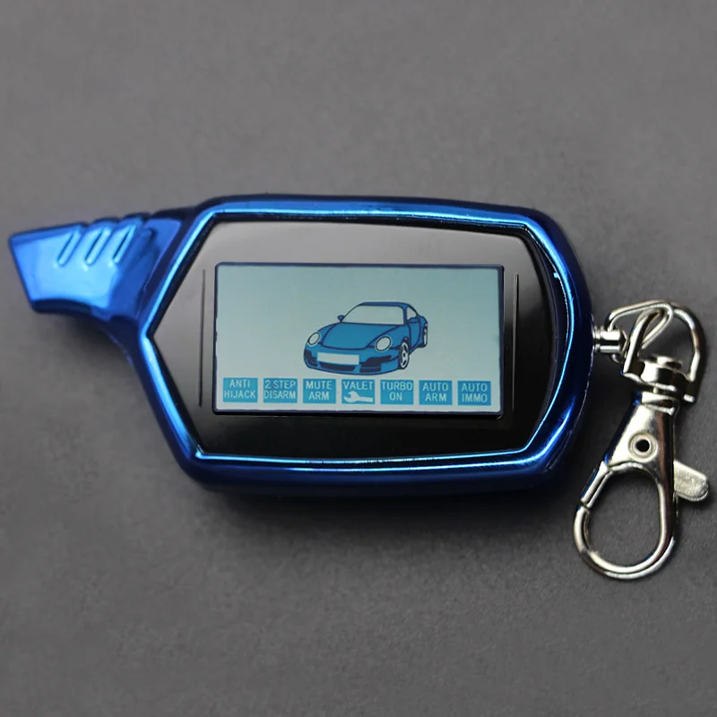 2-Way B6 Twage Keychain Key Chain LCD Remote Control+TPU Protective Cover for Russian Starline B6 Twage Two Way Car Alarm System
2-Way B6 Twage Keychain Key Chain LCD Remote Control+TPU Protective Cover for Russian Starline B6 Twage Two Way Car Alarm System