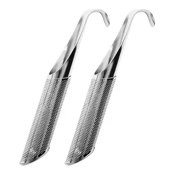 Stainless Steel Tea Infuser Creative Pipe Design Tea Strainer for Mug Fancy Filter for Puer Tea Herb Tea Tools Accessories(2 pcs
Stainless Steel Tea Infuser Creative Pipe Design Tea Strainer for Mug Fancy Filter for Puer Tea Herb Tea Tools Accessories(2 pcs