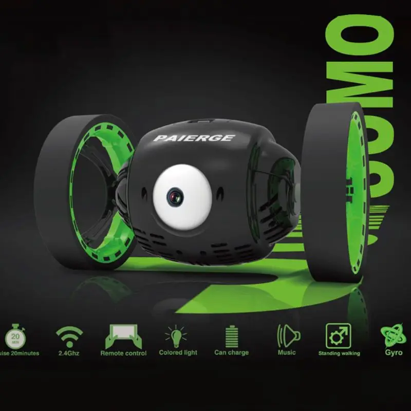 2.4GHz Mini Cars Bounce RC Car With Flexible Wheels Rotation LED Light Remote Control Robot Racing Toys 634F
2.4GHz Mini Cars Bounce RC Car With Flexible Wheels Rotation LED Light Remote Control Robot Racing Toys 634F