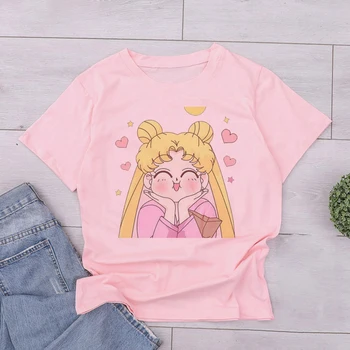 funny Sailor Moon eating 2020 Printed Top Tops Women Tshirt Tee Funny Fashion Vogue Cartoon Anime T Shirt Harajuku
funny Sailor Moon eating 2020 Printed Top Tops Women Tshirt Tee Funny Fashion Vogue Cartoon Anime T Shirt Harajuku