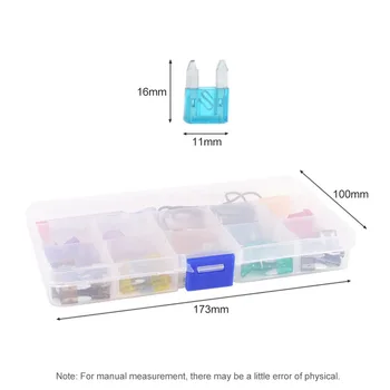 100pcs Mini Car Fuse Kit Color Coded For Ten Amps Fuses With Alligator Clip Alligator Clip Fuse 100pcs Mini Car Fuse
100pcs Mini Car Fuse Kit Color Coded For Ten Amps Fuses With Alligator Clip Alligator Clip Fuse 100pcs Mini Car Fuse