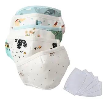 5PCS Washable Mouth Mask PM2.5 Dustproof Cotton Face Mask Cute Cartoon Mask with 5PCS Filter Pad for Kids Adults Outdoor
5PCS Washable Mouth Mask PM2.5 Dustproof Cotton Face Mask Cute Cartoon Mask with 5PCS Filter Pad for Kids Adults Outdoor