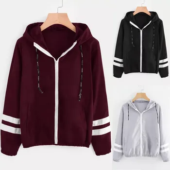 The color of the drawstring is random Women Long Sleeve Patchwork Thin Skinsuits Hooded Zipper Pockets thin Sport Coat толстовка
The color of the drawstring is random Women Long Sleeve Patchwork Thin Skinsuits Hooded Zipper Pockets thin Sport Coat толстовка