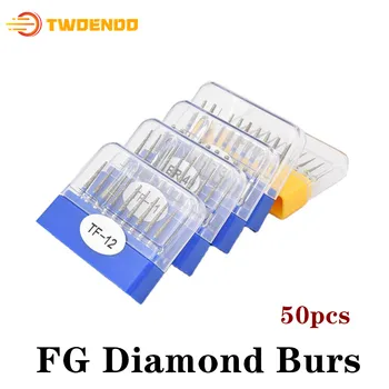 Dental 50pcs Diamond Burs Drill for High Speed Handpiece Dentist Burs FG Burs Series 1.6mm
Dental 50pcs Diamond Burs Drill for High Speed Handpiece Dentist Burs FG Burs Series 1.6mm
