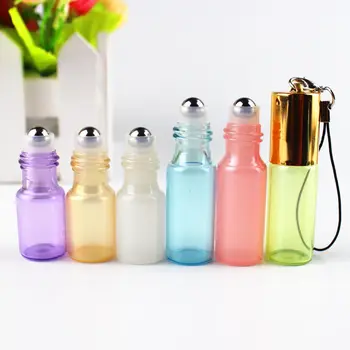 20pcs 3ml 5ml Mini Glass Roll on Bottle Essential Oils Bottle Refillable Perfume Sample Glass Vials with Key Chain Travel Bottle 
20pcs 3ml 5ml Mini Glass Roll on Bottle Essential Oils Bottle Refillable Perfume Sample Glass Vials with Key Chain Travel Bottle