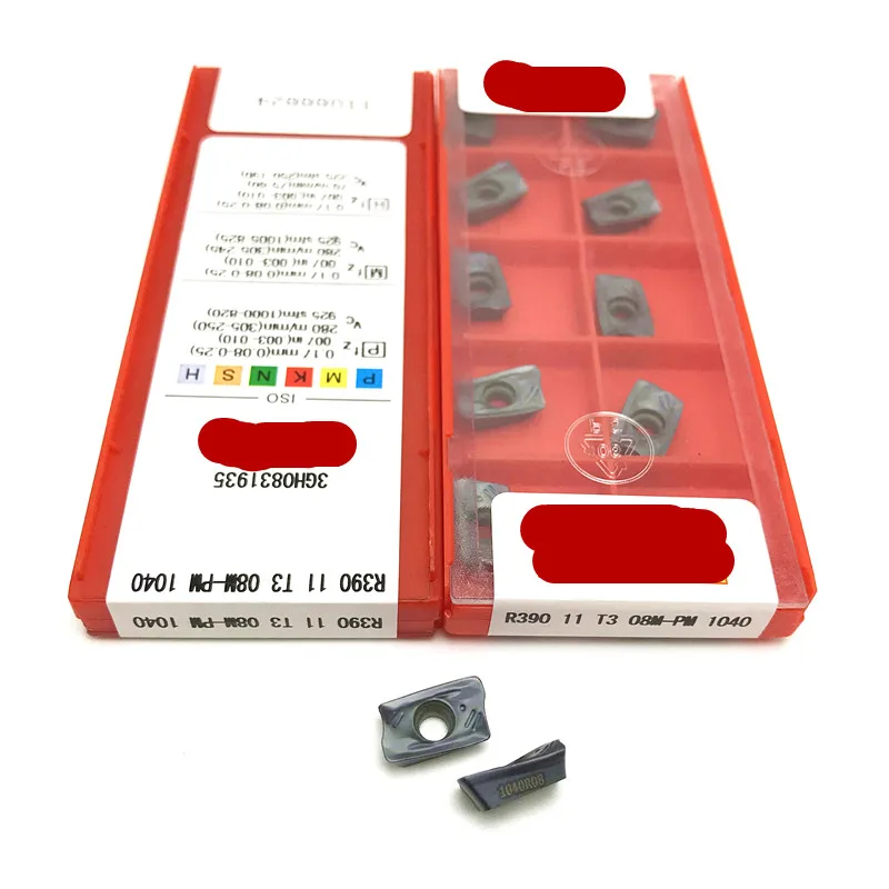 20PCS R0.8 SANDV high quality milling insert R390 11T308M PM 1040 carbide tool, shoulder milling cutter CNC tool
20PCS R0.8 SANDV high quality milling insert R390 11T308M PM 1040 carbide tool, shoulder milling cutter CNC tool