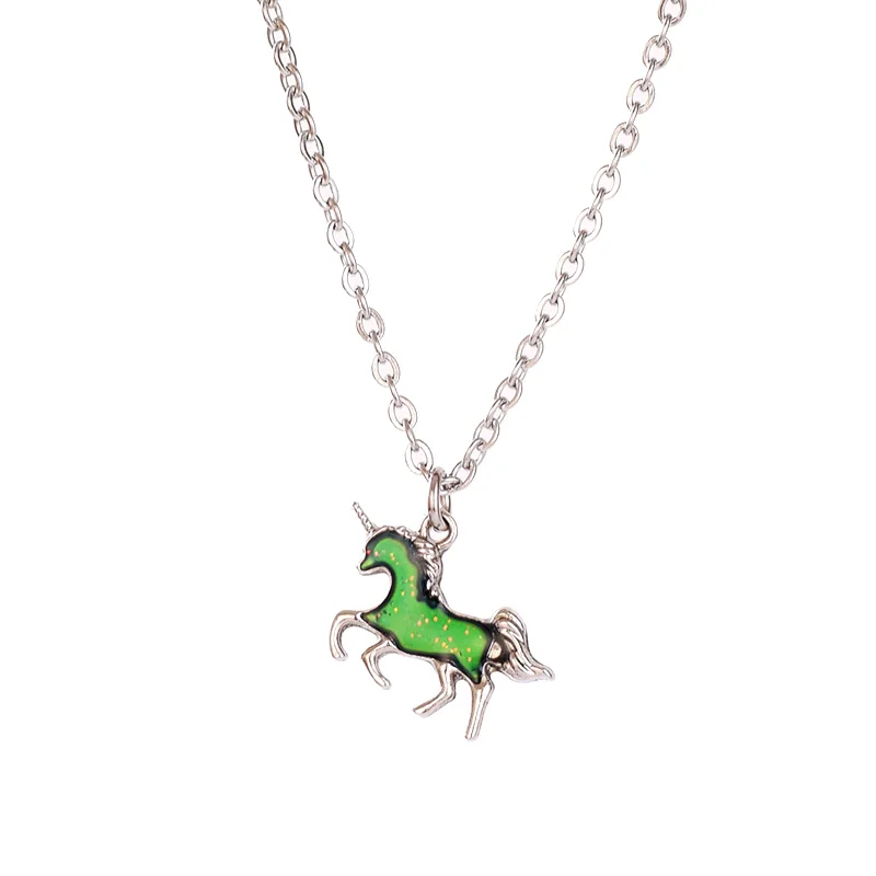 Fashion Unicorn Mood Necklace Temperature Control Color Change Mood Unicorn Necklace Women Jewelry For Girls Gift
Fashion Unicorn Mood Necklace Temperature Control Color Change Mood Unicorn Necklace Women Jewelry For Girls Gift