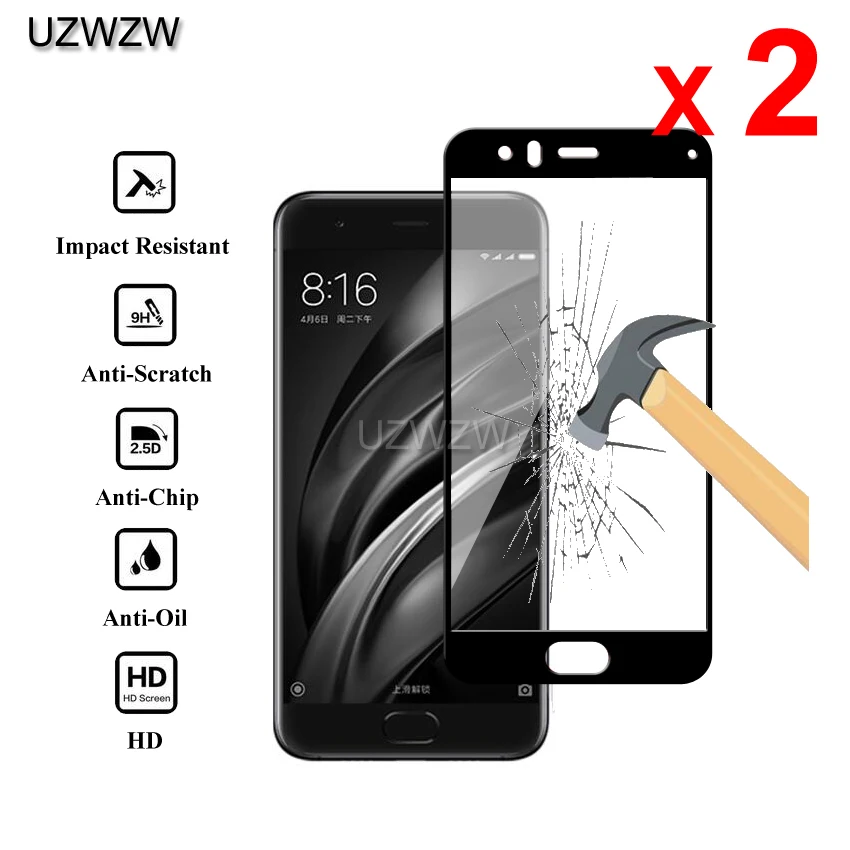2pcs Tempered Glass For Xiaomi Mi 6 Mi6 Full Cover 2.5D Screen Protector Protective Tempered Glass For Xiaomi Mi 6
2pcs Tempered Glass For Xiaomi Mi 6 Mi6 Full Cover 2.5D Screen Protector Protective Tempered Glass For Xiaomi Mi 6