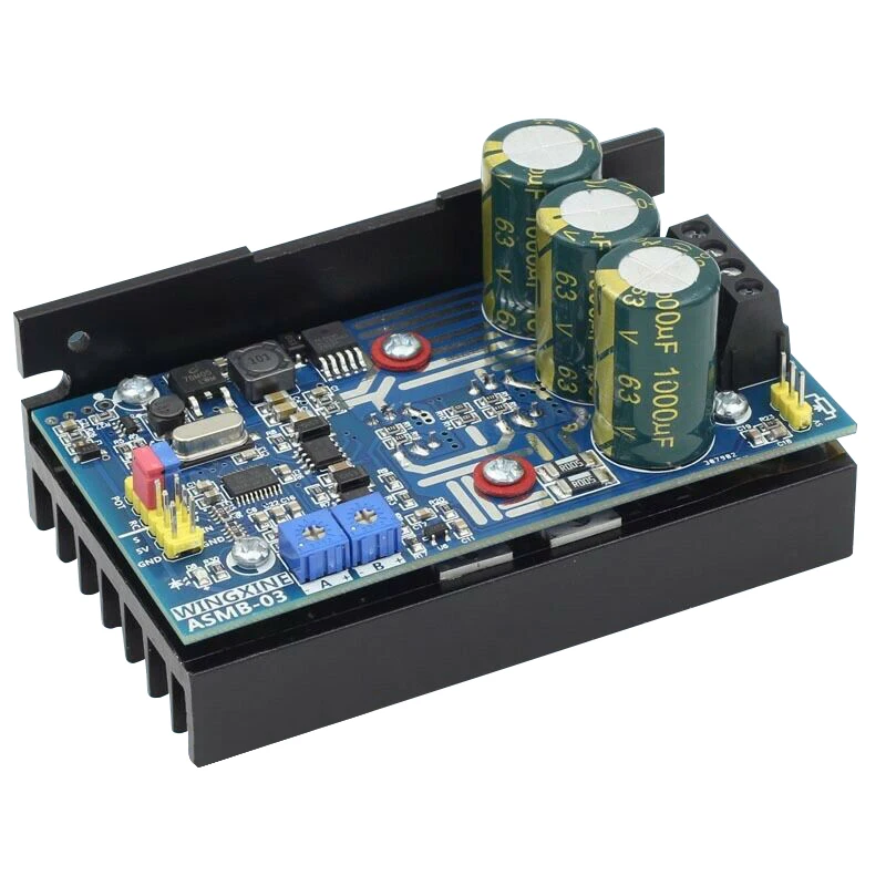 Single Channel Servo Controller Board High Torque 1000N.M 8V-48V 20A For ASMB-03 
Single Channel Servo Controller Board High Torque 1000N.M 8V-48V 20A For ASMB-03