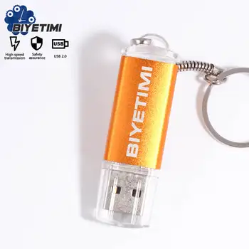 

Biyetimi USB flash drive 128GB 64GB 32GB 16GB 8GB USB2.0 TransMemory Memory Stick Pen Drive U disk for PC