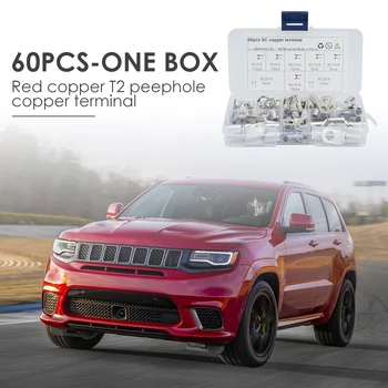 60pcs Assorted Marine Grade Wire Lugs Tinned Copper Battery Cable Ends Eyelets Tubular Ring Terminals Connectors 8 Sizes
60pcs Assorted Marine Grade Wire Lugs Tinned Copper Battery Cable Ends Eyelets Tubular Ring Terminals Connectors 8 Sizes