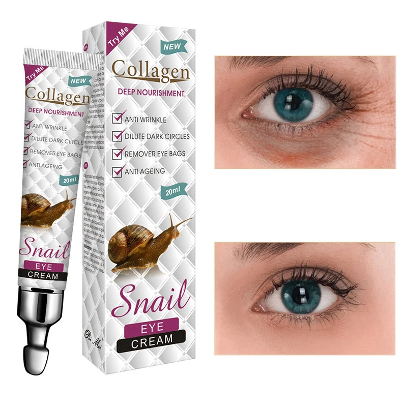 Snail Eye Cream Repair Firm Brighten Anti-Aging Anti-Wrinkle Hydrating Deep Nourishment Anti-Puffiness Whitening Awaken The Skin
Snail Eye Cream Repair Firm Brighten Anti-Aging Anti-Wrinkle Hydrating Deep Nourishment Anti-Puffiness Whitening Awaken The Skin