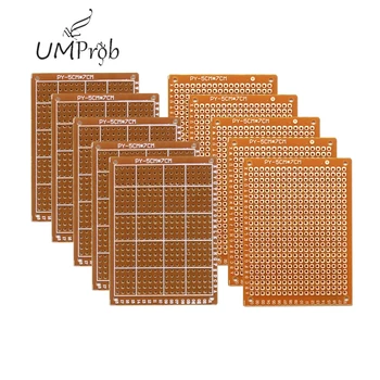10Pcs Prototype Paper Copper PCB Universal Experiment Matrix Circuit Board 5x7CM Diy Kit
10Pcs Prototype Paper Copper PCB Universal Experiment Matrix Circuit Board 5x7CM Diy Kit