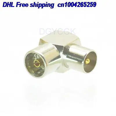 DHL 50pcs Conversion Adapter IEC male M to IEC TV female F RA 90 degree connector for radio adapter connector 22cs
DHL 50pcs Conversion Adapter IEC male M to IEC TV female F RA 90 degree connector for radio adapter connector 22cs